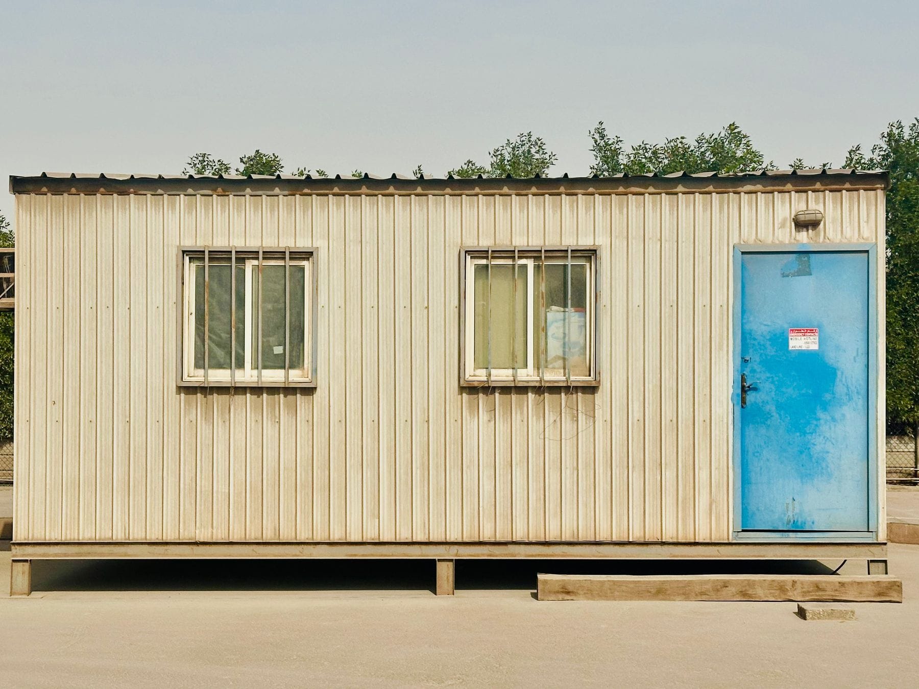 Prefabricated site office cabin